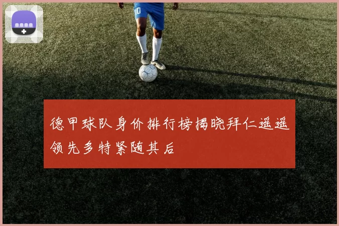 德甲球队身价排行榜揭晓拜仁遥遥领先多特紧随其后