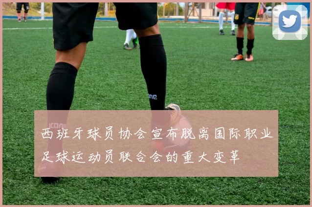 西班牙球员协会宣布脱离国际职业足球运动员联合会的重大变革